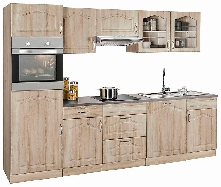 wiho Küchen "Linz" ohne E-Geräte, Breite 280 cm günstig online kaufen