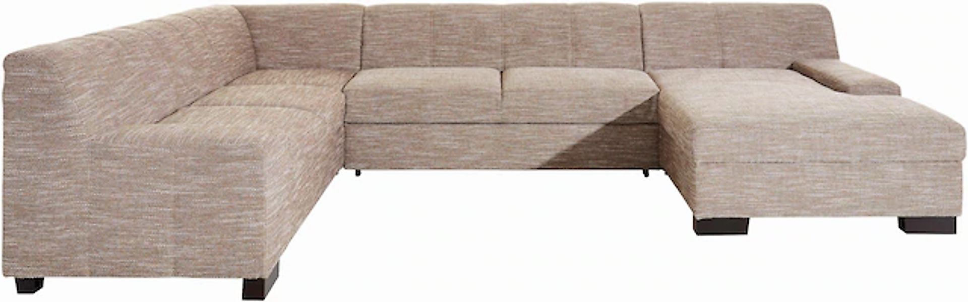 DOMO collection Wohnlandschaft "Norma Top, elegant und modern, flache Armle günstig online kaufen