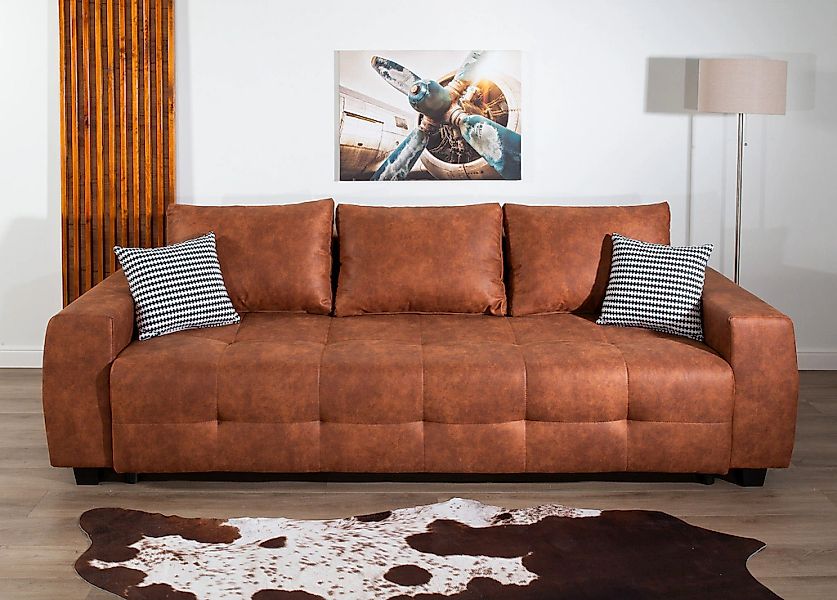 COLLECTION AB Schlafsofa "Bella, B: 241 cm, Liegefl. 142x194 cm", mit Bettf günstig online kaufen