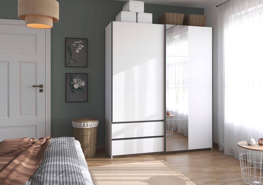 rauch Schwebetürenschrank Kleiderschrank Schrank Garderobe Wäscheschrank günstig online kaufen
