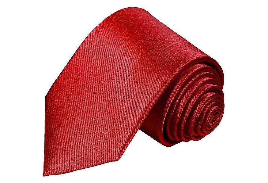 Paul Malone Krawatte für Herren Uni Krawatte rot günstig online kaufen