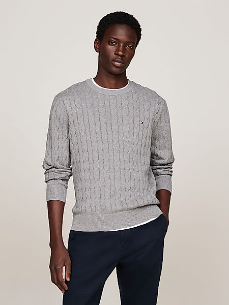 Tommy Hilfiger Strickpullover CLASSIC CABLE CREW günstig online kaufen