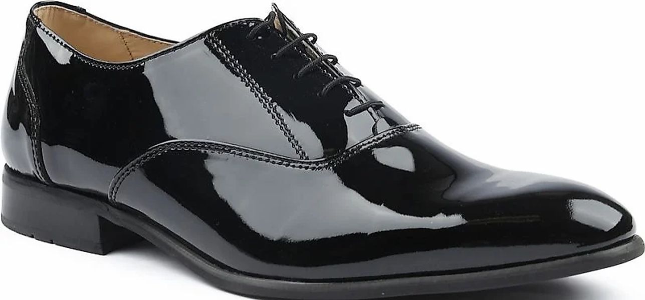 Suitable Schnürschuhe Lackleder Schwarz  - Größe 41 günstig online kaufen