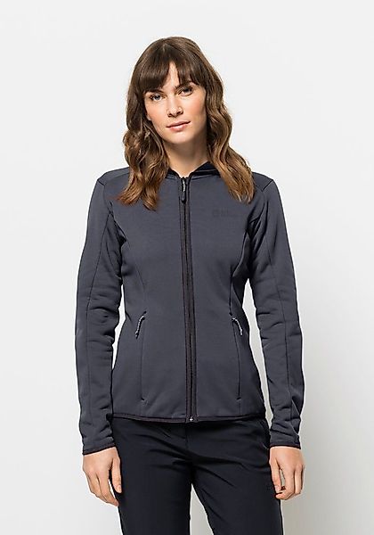 Jack Wolfskin Fleecejacke "BAISELBERG HOODED FZ W" mitKapuze günstig online kaufen