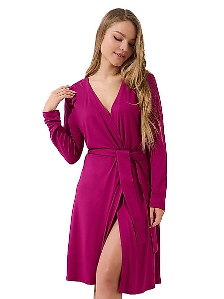 Lisca Morgenmantel Morgenmantel 100cm Evelyn, Viskose, - günstig online kaufen