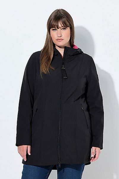 Ulla Popken Softshelljacke HYPRAR Softshelljacke wasserabweisend Fleecefutt günstig online kaufen