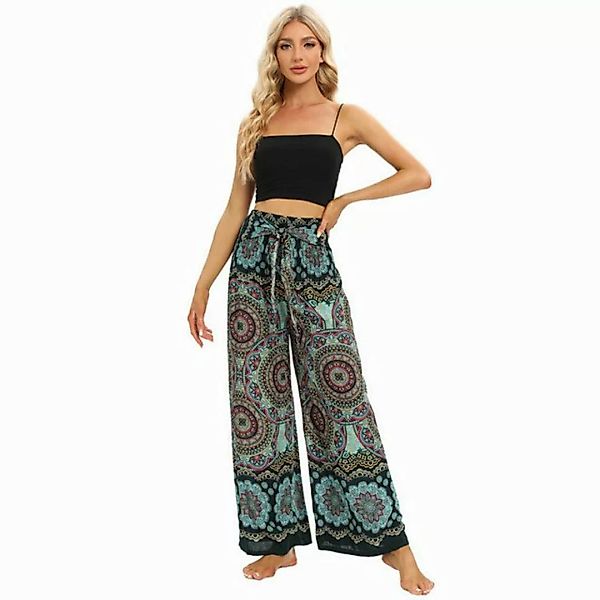 AUKUU Loungepants Damen-Yogahose, Yogabekleidung, legere lange Freizeithose günstig online kaufen