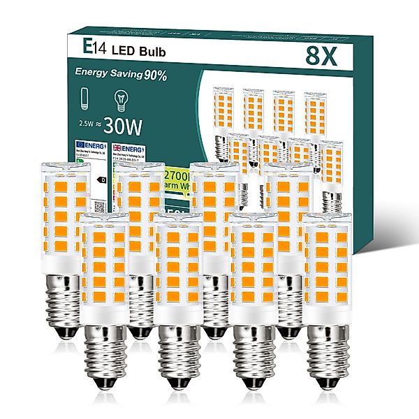 ZMH LED-Leuchtmittel E14 Vintage 8ER Glühbirne günstig online kaufen