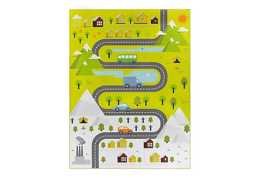 TaraCarpet Kinderteppich Tara Kids Fresh Spieleteppich Country, rechteckig, günstig online kaufen