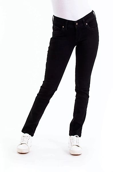 Blue Monkey Jeans Laura 0004 Slim Fit black günstig online kaufen