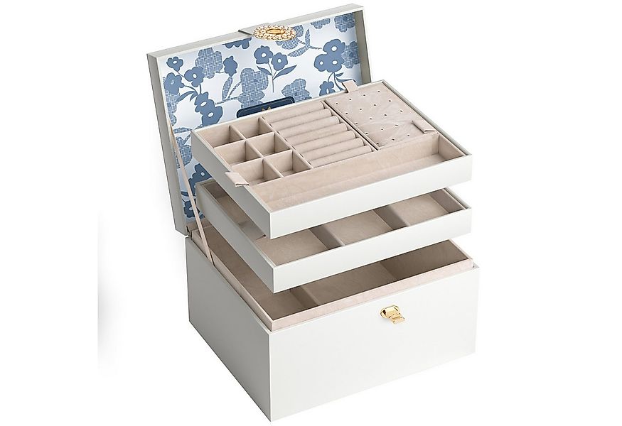 AdelDream(BTWX8GZZ) Schmuckkasten Hochwertige Knopf Schmuckaufbewahrungsbox günstig online kaufen