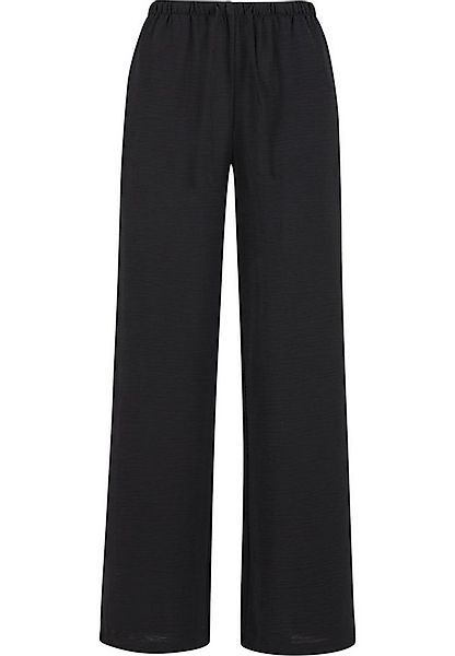 URBAN CLASSICS Stoffhose Urban Classics Ladies Structured Wideleg Pants (1- günstig online kaufen