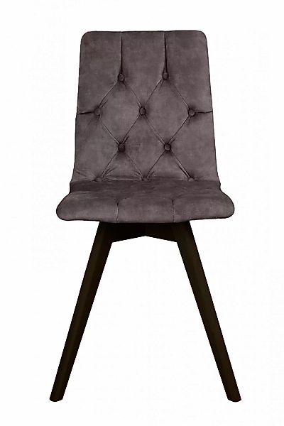 andas Esszimmerstuhl "Rania", (Set), 2 St., Samtvelours, mit Massivholzbein günstig online kaufen