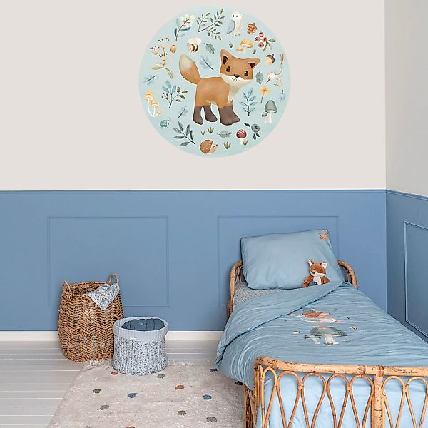 LITTLE DUTCH Wandtattoo "Wandsticker XL Forest Friends (100x100cm)", (1 St. günstig online kaufen