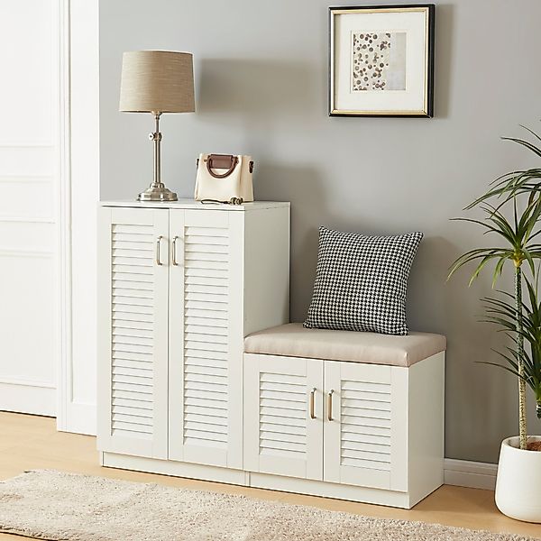 en.casa Schuhschrank »Løten« 120 x 36 günstig online kaufen