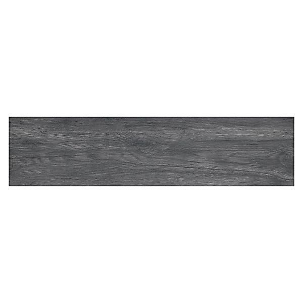 Bodenfliese Feinsteinzeug Oak Grau 90 cm x 22,5 cm günstig online kaufen