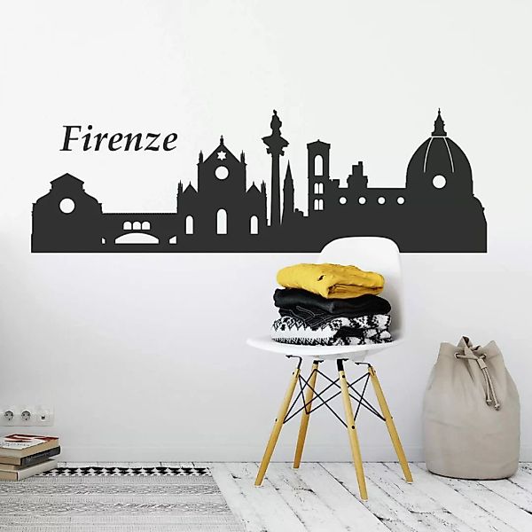 Wall-Art Wandtattoo "XXL Stadt Skyline Firenze 120cm", (1 St.) günstig online kaufen