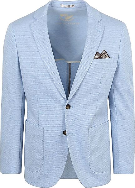 Suitable Blazer Face Druck Hellblau - Größe 48 günstig online kaufen