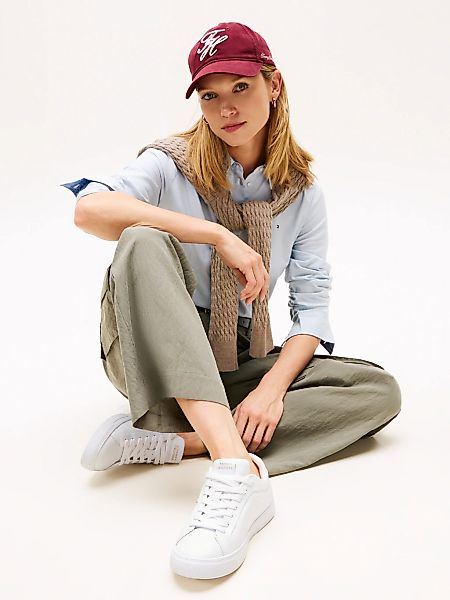 Tommy Hilfiger Plateausneaker "ICON COURT SNEAKER" Freizeitschuh, Halbschuh günstig online kaufen