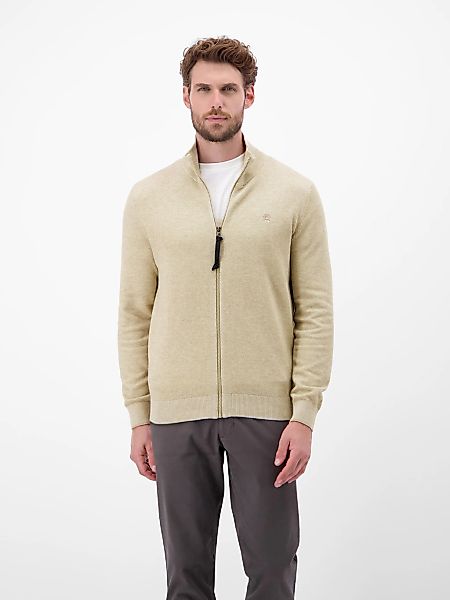 LERROS Strickjacke mit Reißverschluss und Strehkragen günstig online kaufen