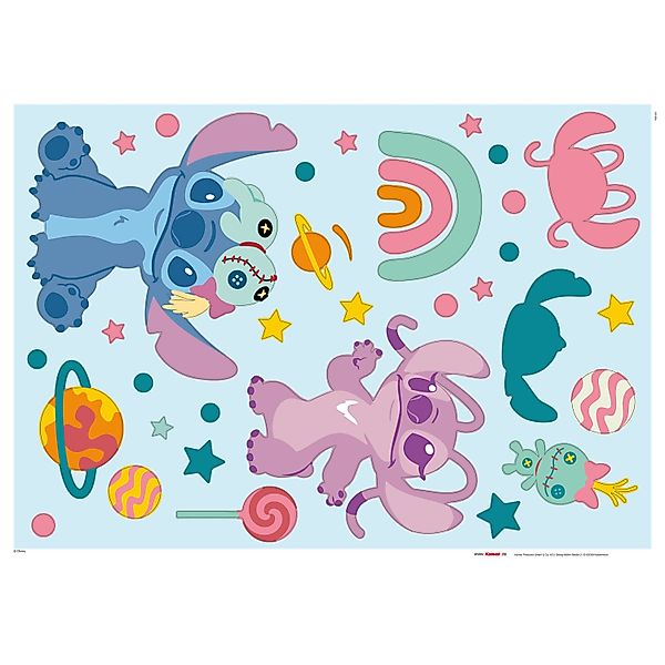 Komar Deko-Sticker Stitch World günstig online kaufen