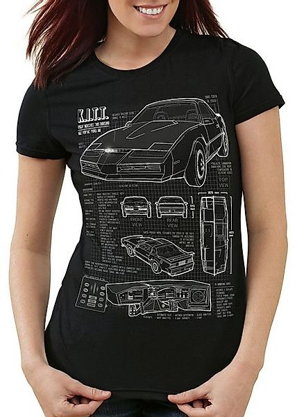 style3 T-Shirt K.I.T.T. trans am michael knight rider kitt hasselhoff fireb günstig online kaufen