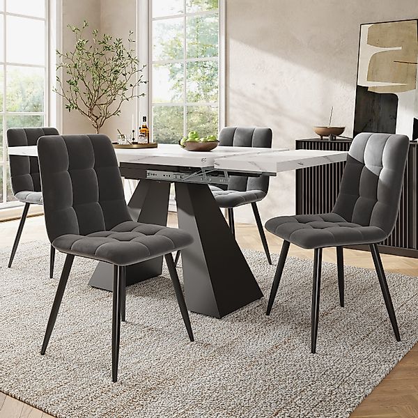 Flieks Essgruppe, (Set, 5-tlg., Tisch mit günstig online kaufen