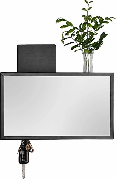 MIRRORS AND MORE Wandgarderobe "Mimi" 1 tlg. mit Ablagefach und Spiegel günstig online kaufen