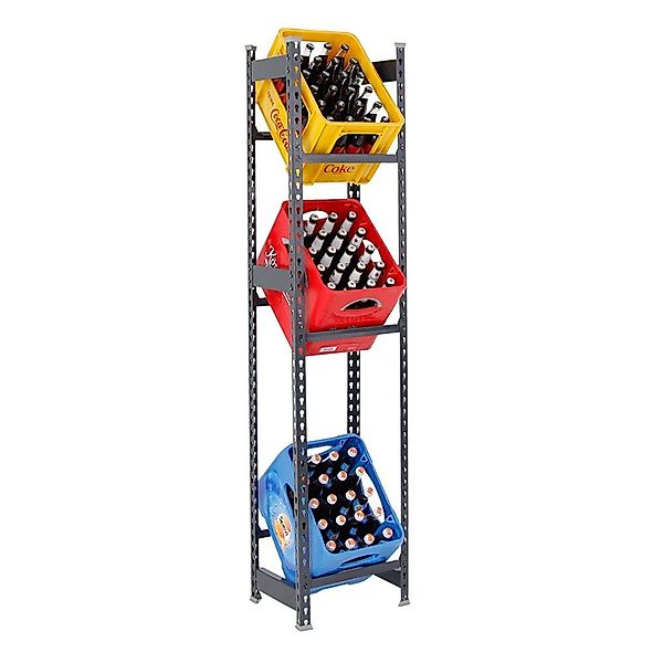 PROREGAL® Standregal Getränkekistenregal BIG CAMEL 180x40x30cm günstig online kaufen