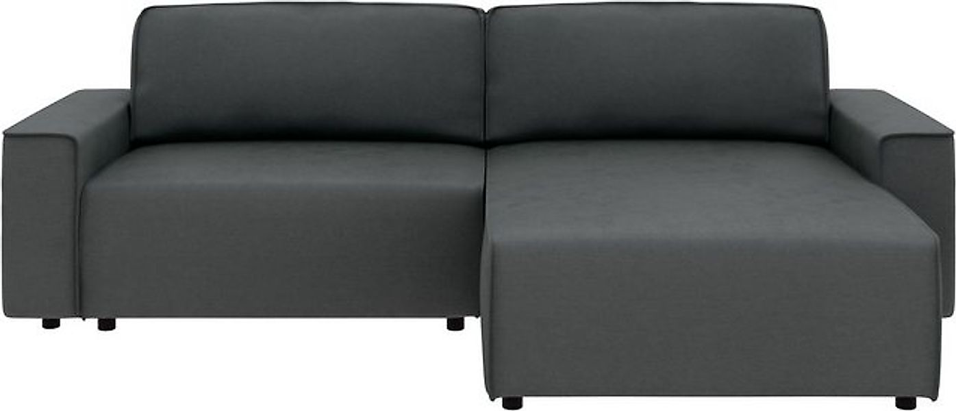 INOSIGN Ecksofa Chance, Recamiere beidseitig montierbar, Schlaffunktion, Br günstig online kaufen