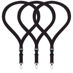WEBBOMB Schlüsselanhänger 3x Lanyard unbedruckt Schlüsselbänder günstig online kaufen
