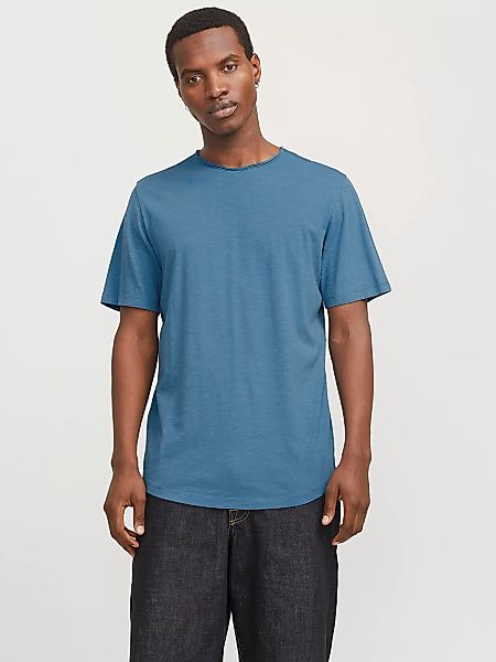 Jack & Jones Rundhalsshirt "JJEBASHER TEE O-NECK SS NOOS", mit Rundhalsauss günstig online kaufen