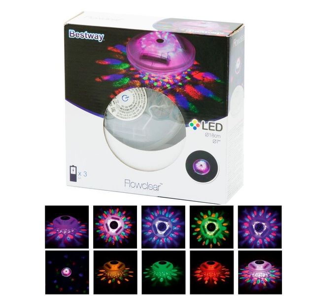 Bestway Gartenleuchte Schwimmende LED-Licht für Pool günstig online kaufen