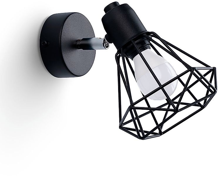 SOLLUX lighting Wandleuchte »ARTEMIS«, 1 flammig, Leuchtmittel E14   ohne L günstig online kaufen