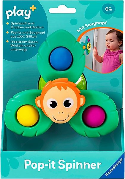 Ravensburger Lernspielzeug Play+ Pop-it Spinner: Affe günstig online kaufen