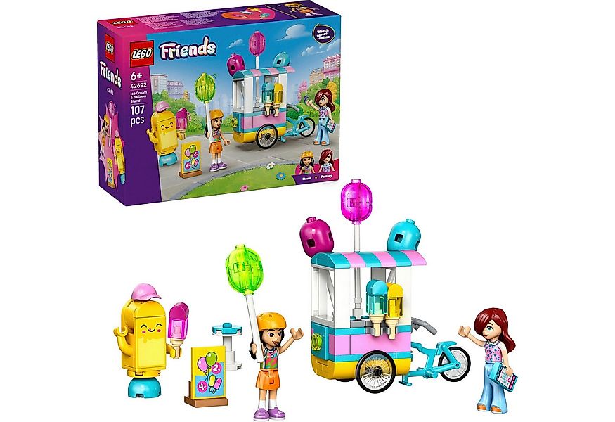 LEGO® Eis- und Luftballonstand (42692), LEGO Friends Konstruktionsspielstei günstig online kaufen