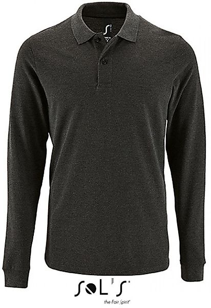 SOLS Langarm-Poloshirt Herren Long-Sleeve Piqué Polo günstig online kaufen