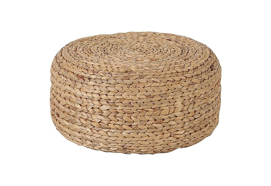 Casa Moro Pouf Sitzhocker Bohemien 50cm rund aus Seegras geflochten (Beiste günstig online kaufen