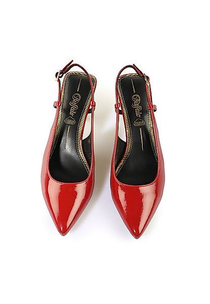 Buffalo Buffalo Sling Back- Vegan Patent High-Heel-Pumps günstig online kaufen