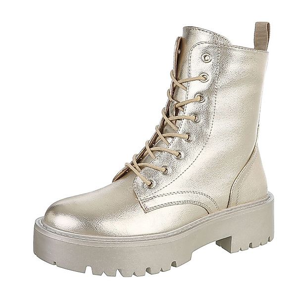 Ital-Design Damen Schnürschuhe Freizeit Schnürstiefelette (87124789) günstig online kaufen