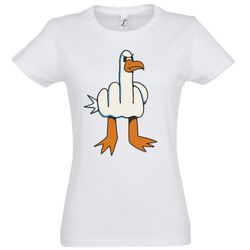 Youth Designz Print-Shirt Möwe Finger Damen günstig online kaufen