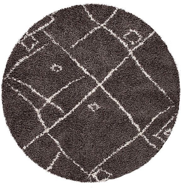 Paco Home Hochflor-Teppich Orebro 171, rund, günstig online kaufen
