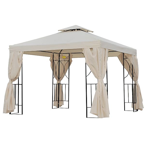 Outsunny Pavillon Gartenpavillon günstig online kaufen