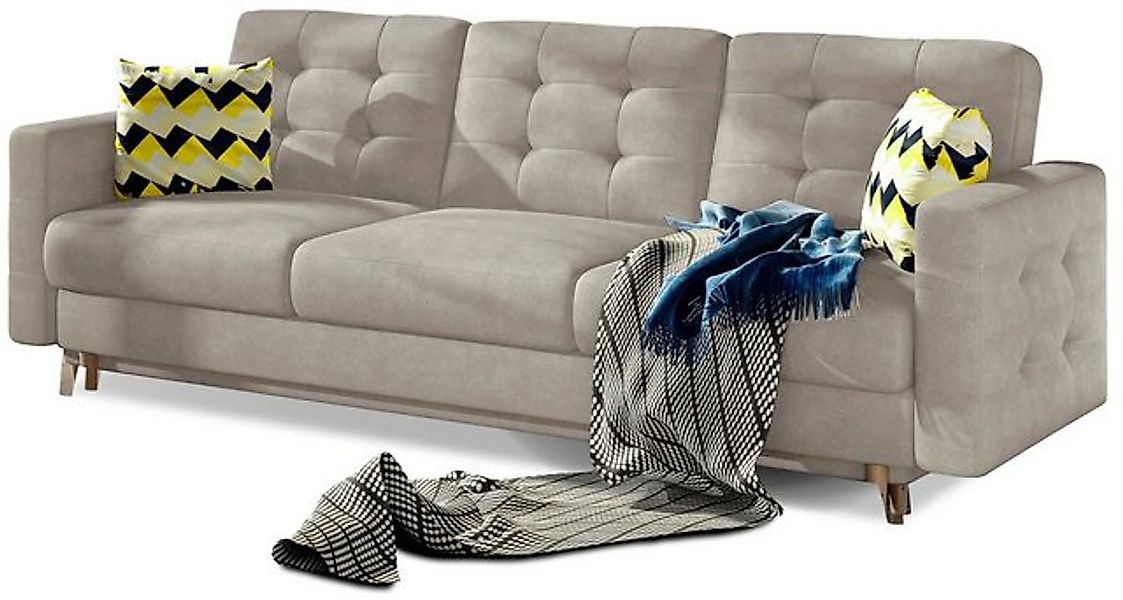 DB-Möbel Sofa "Askard" Dreisitzer-Sofa Modern, Retro oder Skandinavisch. günstig online kaufen