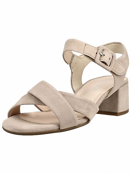 Gabor Comfort Riemchensandale "Gabor Comfort Sandalen Veloursleder" günstig online kaufen