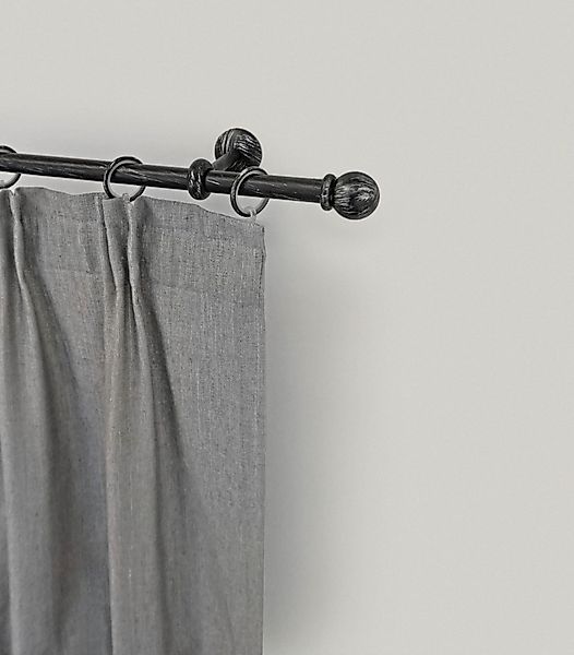 GARESA Gardinenstange "ESPERANCA" Ø 16 mm 1 läufig-läufig Wunschmaßlänge ru günstig online kaufen