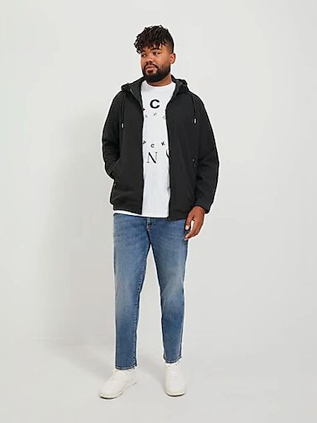 Jack & Jones PlusSize Softshelljacke "JJEBASIC mit Kapuze und wasserabweise günstig online kaufen