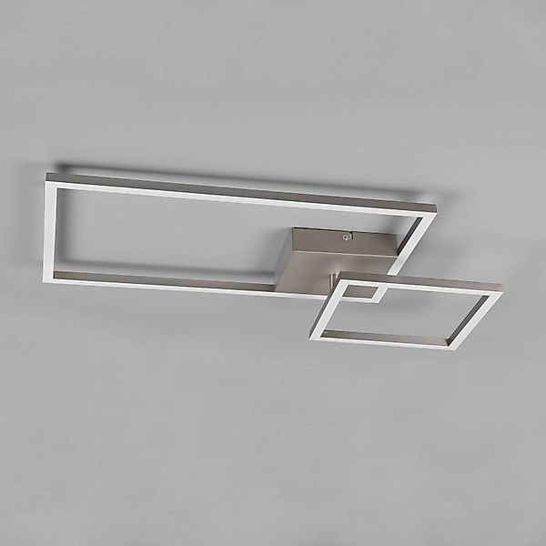 LED-Deckenleuchte Padella schwenkbar 4.000K nickel günstig online kaufen