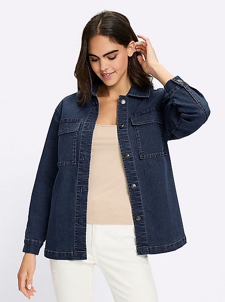 heine Allwetterjacke Jeans-Jacke Langarm günstig online kaufen