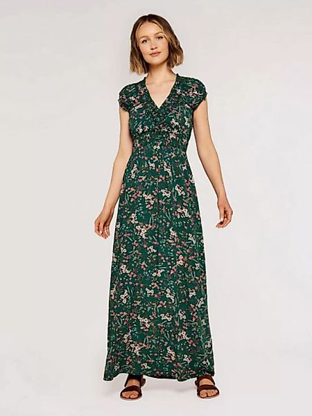Apricot Maxikleid Ditsy V Neck Maxi Dress, (1-tlg) mit Blumenmuster günstig online kaufen